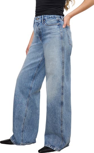 Good Petite Skate High Waist Wide Leg Jeans
