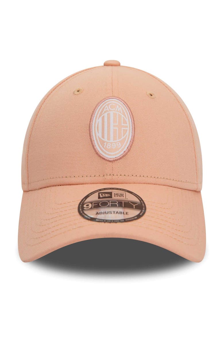 New Era Men's New Era Pink AC Milan Seasonal 9FORTY Adjustable Hat, Alternate, color, Pink