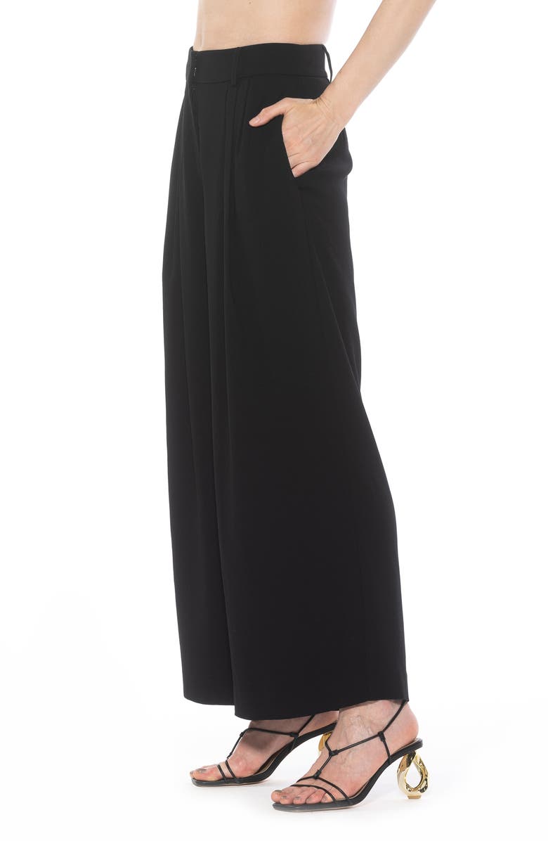 Alexia Admor Wide Leg Pants, Alternate, color, Black