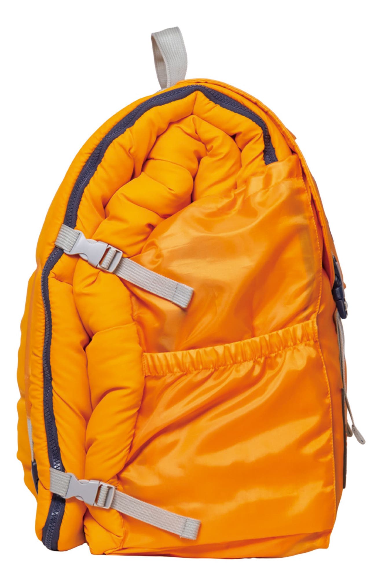 Kids' Sleep-n-Pack NASA Sleeping Bag Backpack, Alternate, color, ORANGE MULTI