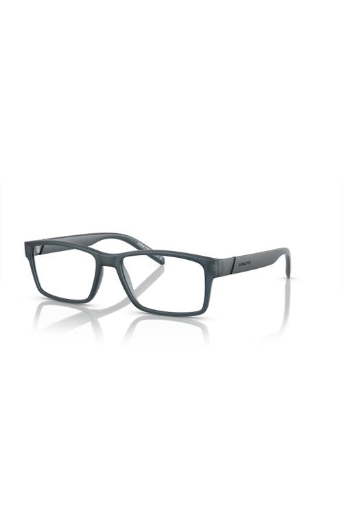 Arnette 52mm Rectangle Optical Glasses In Blue