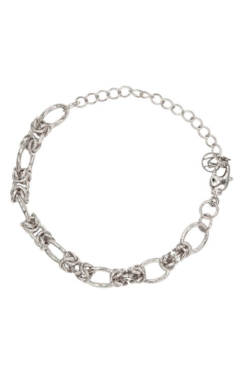 French Twist Chain Link Bracelet
