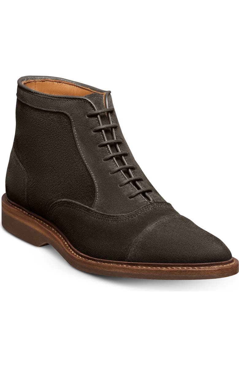 Allen Edmonds Park Avenue Verse Cap Toe Oxford Boot, Main, color, Chocolate