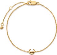 Monica Vinader Initial Chain Bracelet