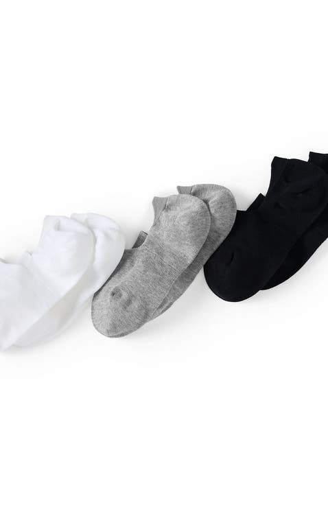 3-Pack No Show Socks