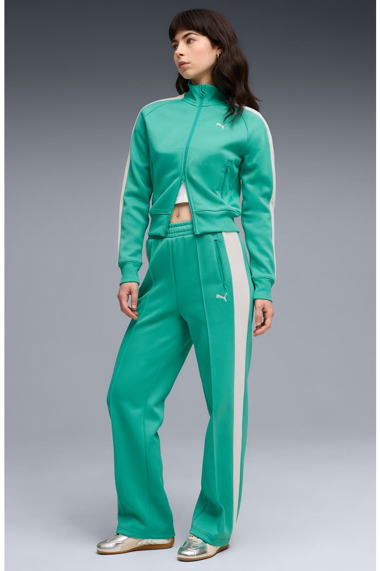 T7 Always On Straight Track Pants, Alternate, color, VIBRANT GREEN