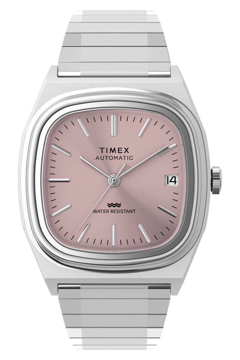 Automatic 1983 E Line 34 Bracelet Watch, Main, color, SILVER-TONE