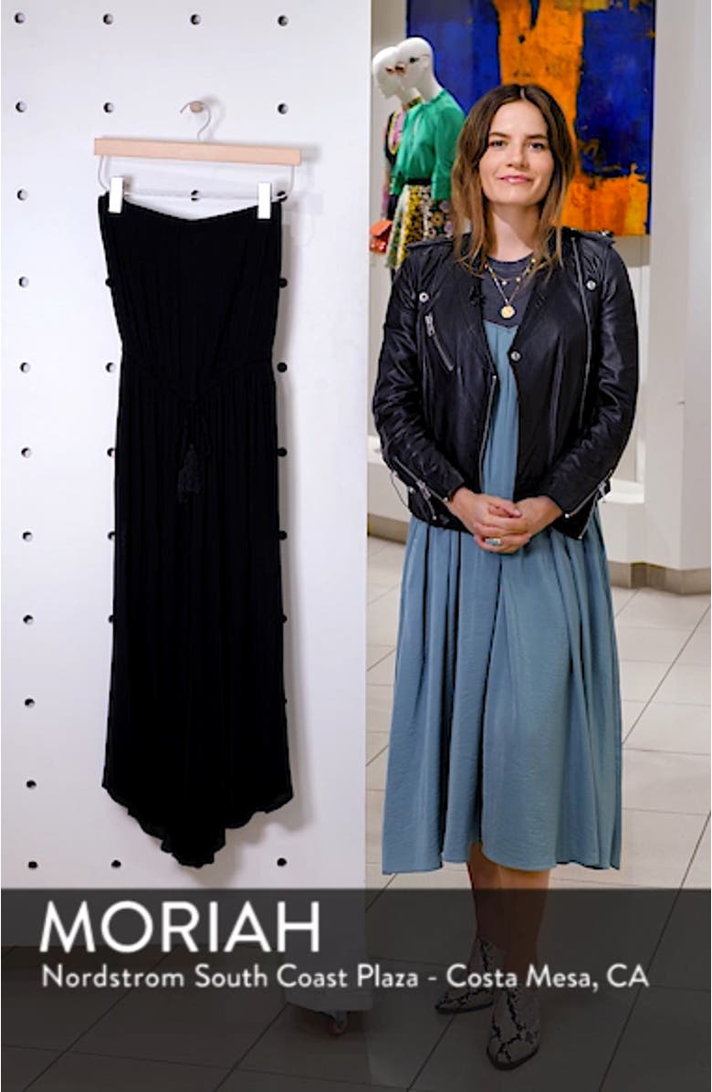Strapless Cover-Up Jumpsuit, sales video thumbnail