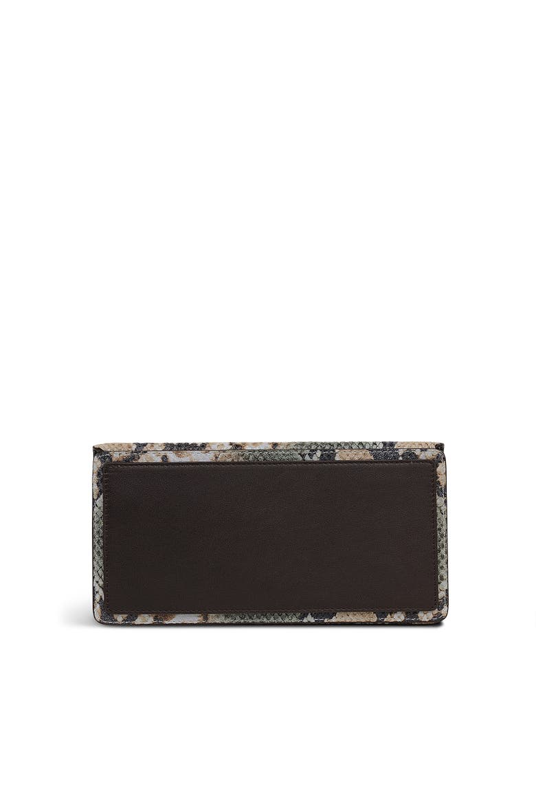 Coin Street - Faux Snake Large Bifold Wallet, Alternate, color, Pine Needle