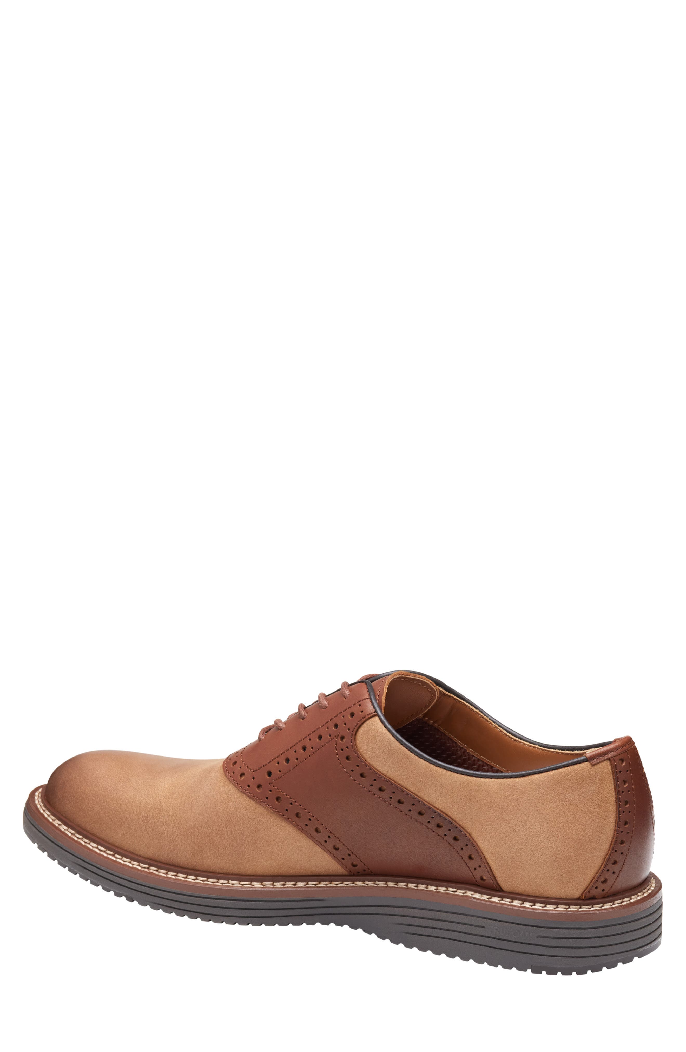 Johnston 
Murphy Upton Saddle Shoe, Alternate, color, Tan Oiled/ Tan Full Grain
