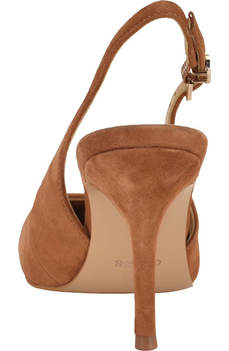 GUESS Princelsa Slingback Pump, Alternate, color, Brown