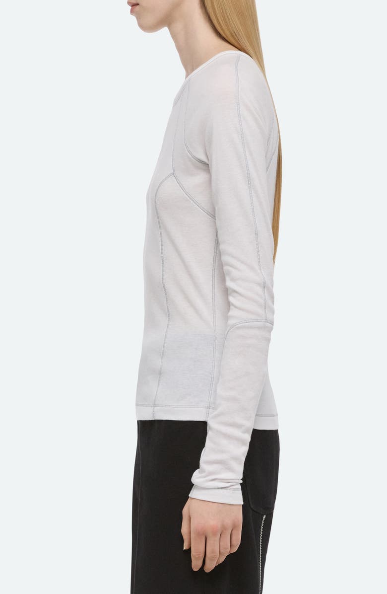 Helmut Lang BMX Raglan Top, Alternate, color, Optic White