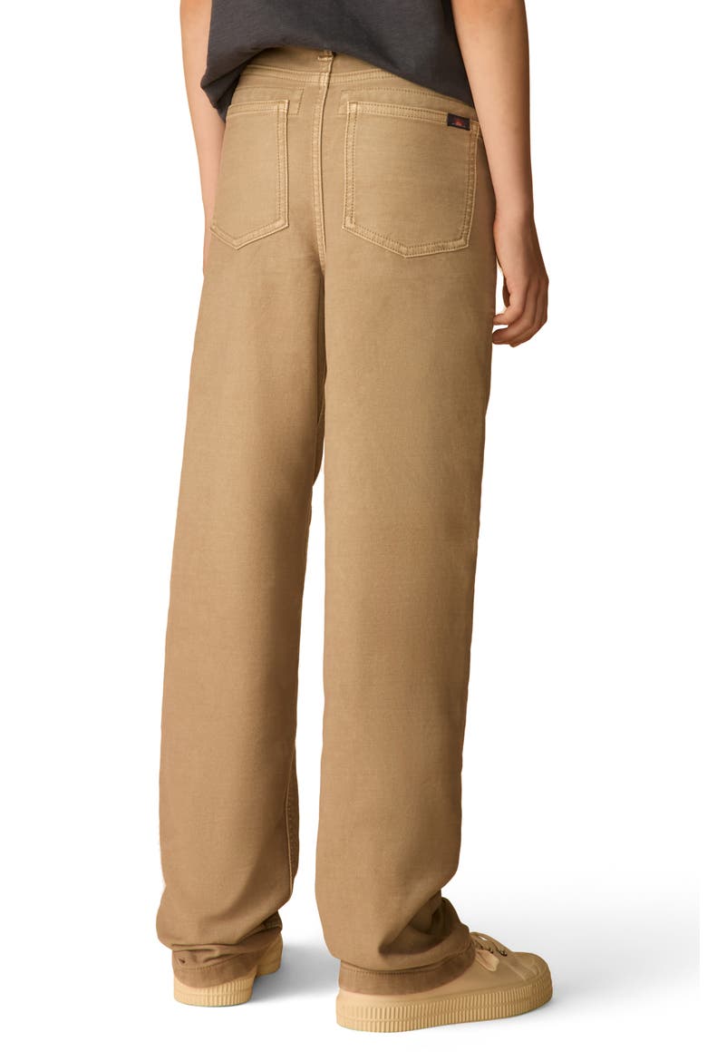 Kids' Stretch Terry Five Pocket Pants, Alternate, color, DESERT KHAKI