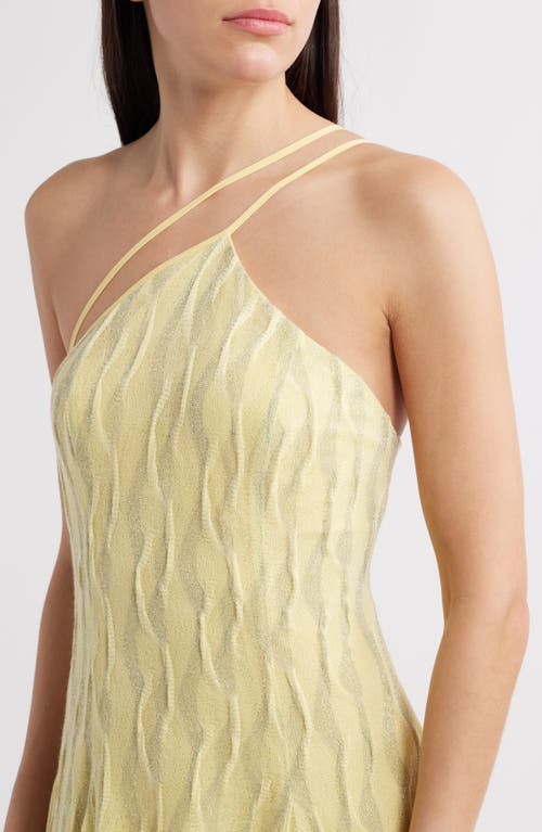 Black Halo Athena Metallic A-line Dress In Sunlit Sparkle