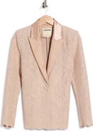 L'AGENCE Clementine Lace Blazer