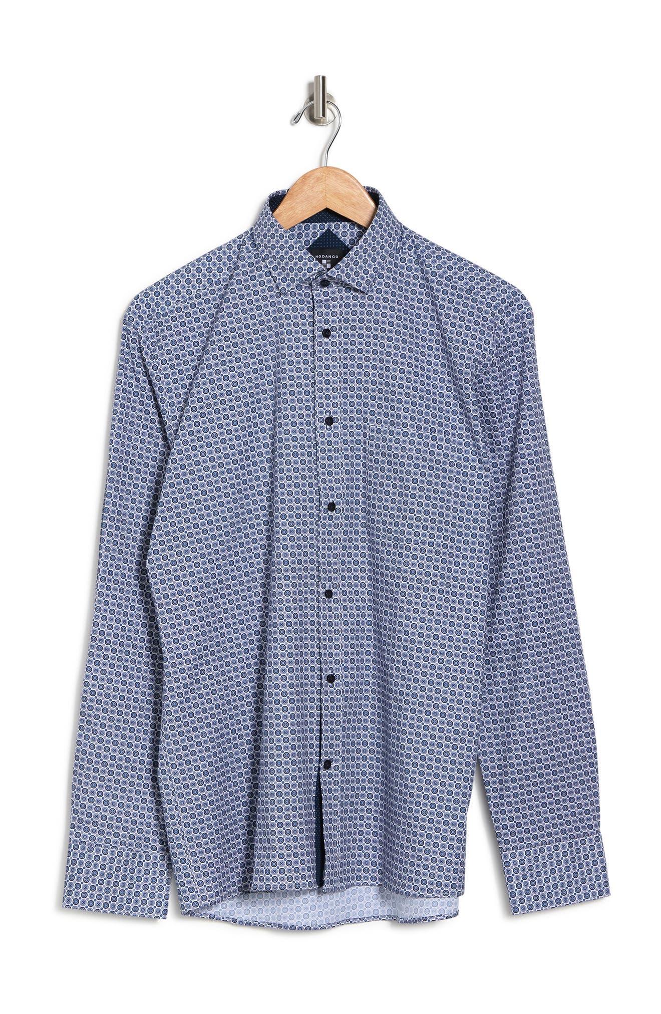 MODANGO Regular Fit Woven Dress Shirt | Nordstromrack
