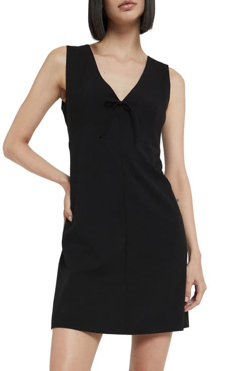 Short Dress With Bow