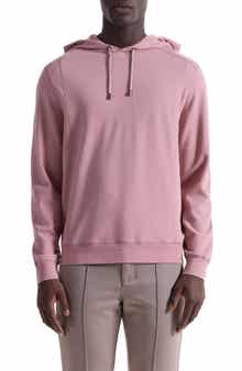 Textured Piqué Hoodie