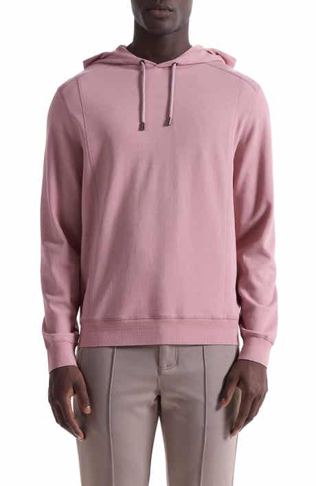 Textured Piqué Hoodie