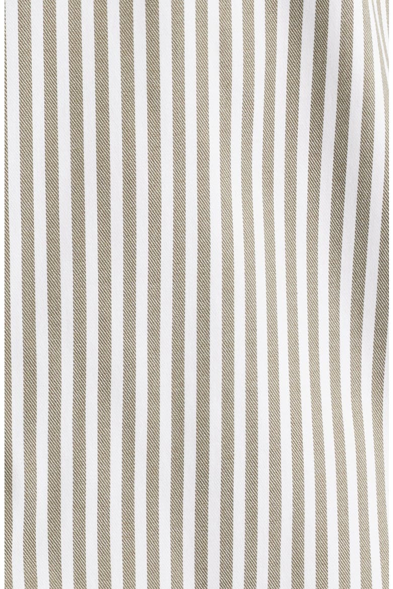 Hays Slim Fit Stripe Stretch Cotton Dress Shirt, Alternate, color, OPEN GREEN