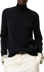 Burberry Cashmere Turtleneck Sweater
