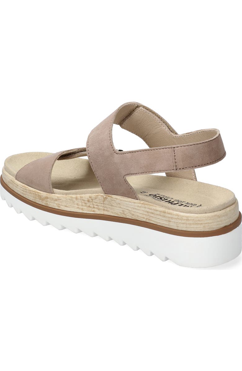 Mephisto Dominica Platform Sandal, Alternate, color, Light Taupe Velsport