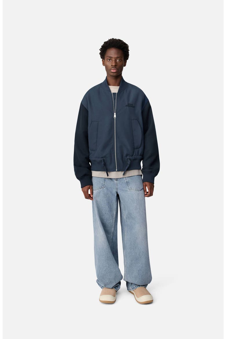 Archer Bomber Jacket, Alternate, color, Navy