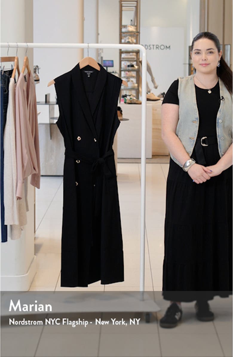 Double Breasted Midi Blazer Dress, sales video thumbnail