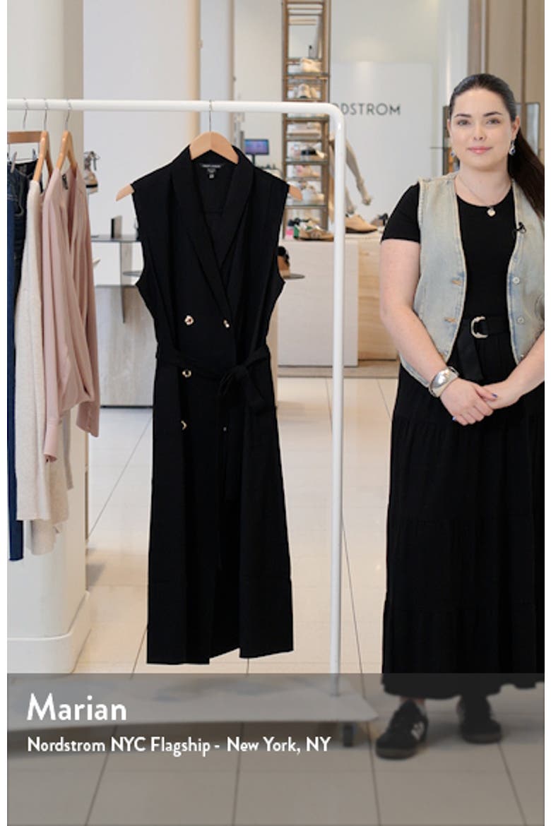 Double Breasted Midi Blazer Dress video