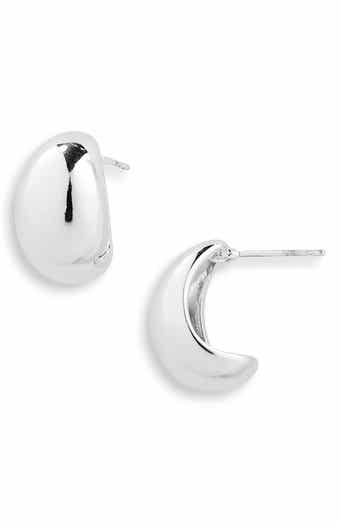 NORDSTROM RACK Oval Hoop Earrings