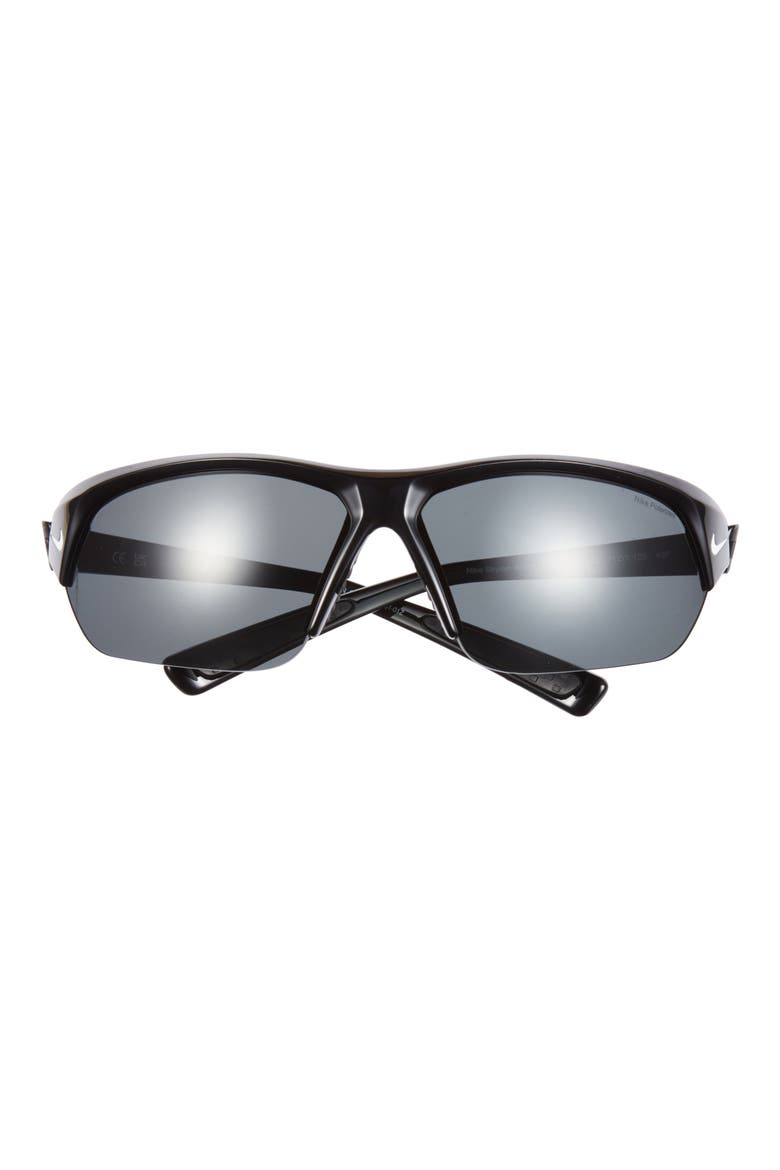 Skylon Ace 69mm Rectangular Sunglasses, Main, color, BLACK/ WHITE