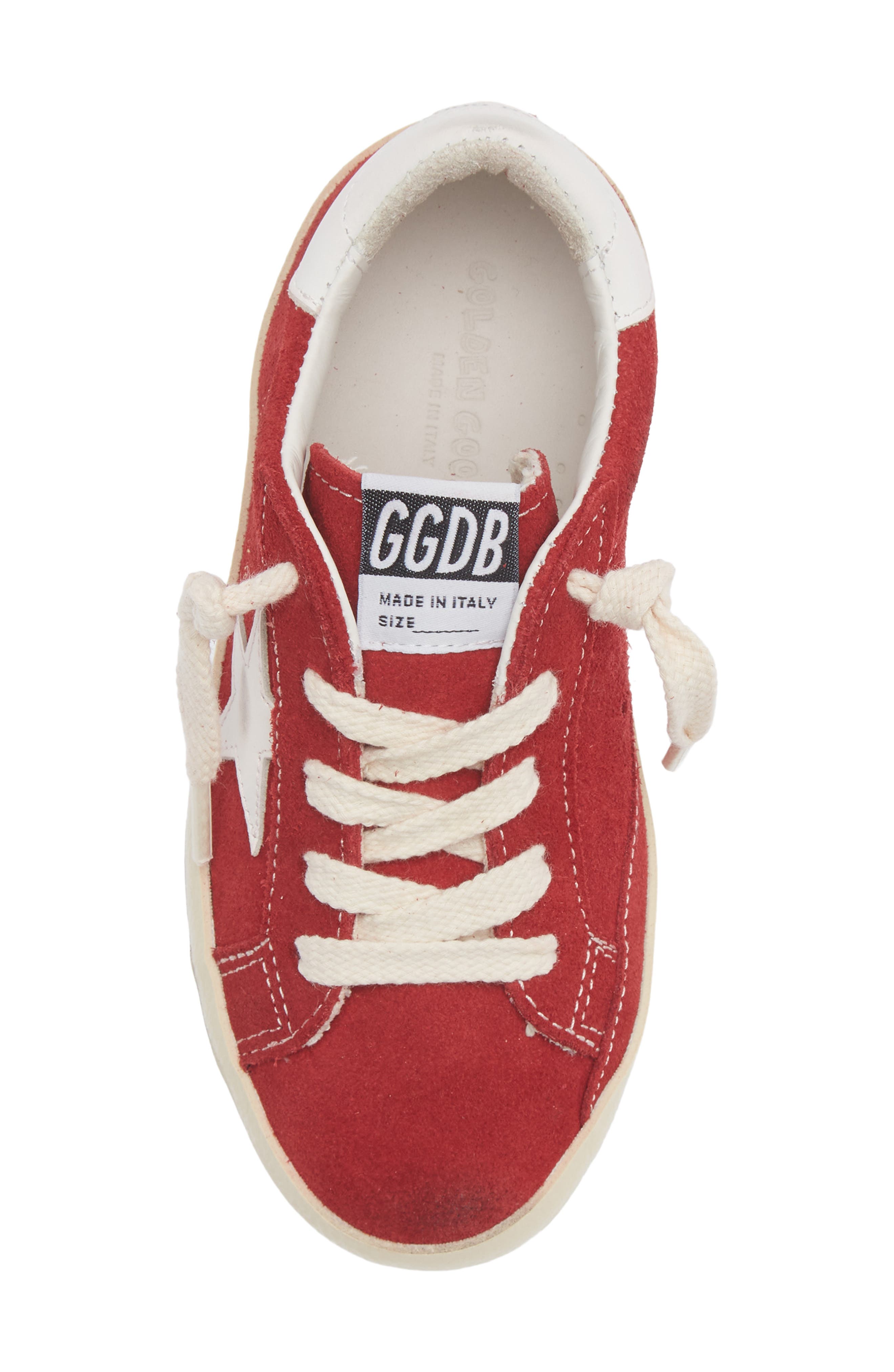 Golden Goose Kids' Super Star Sneaker, Alternate, color, Red/ White