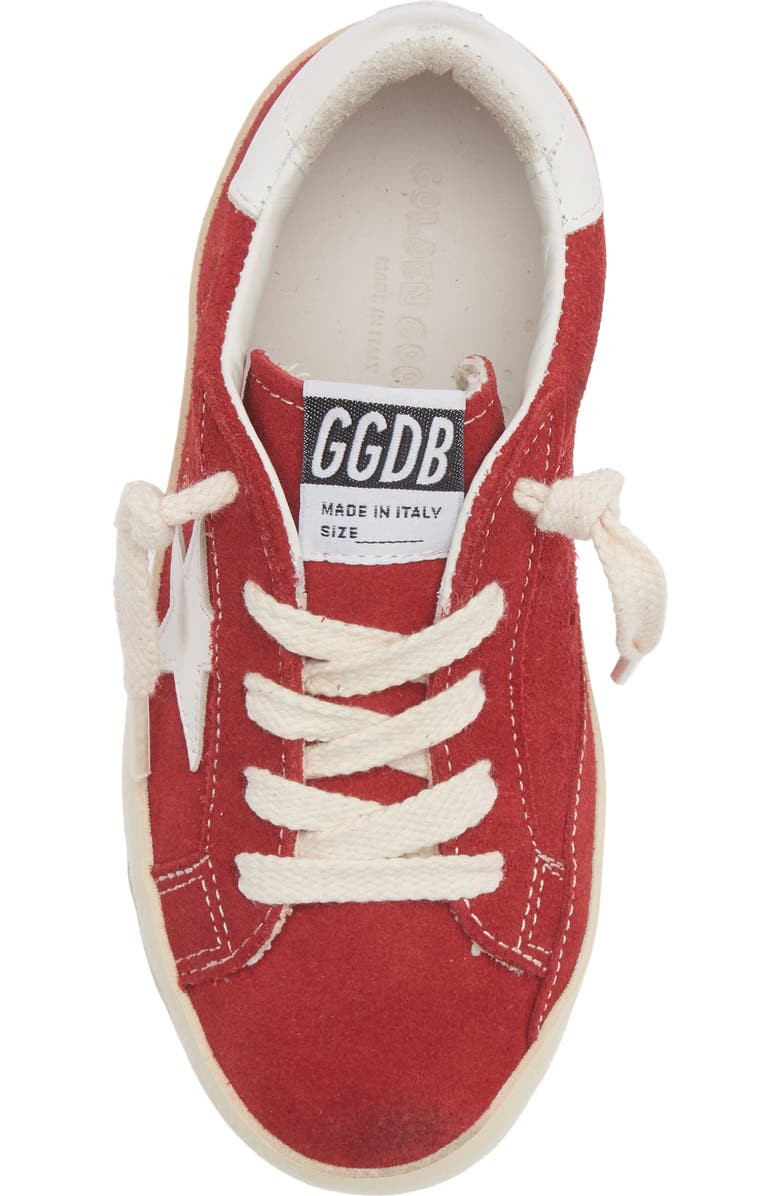 Golden Goose Kids' Super Star Sneaker, Alternate, color, Red/ White