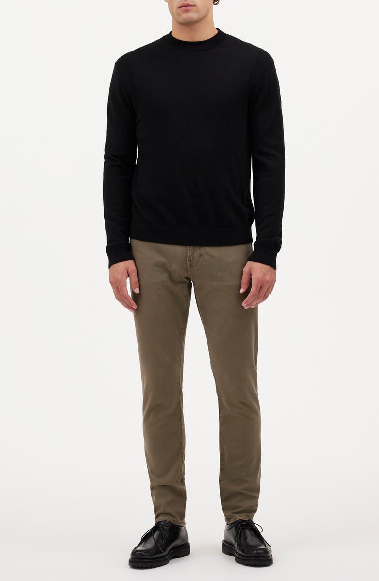 Madewell The Athletic Allday Slim Pants, Main, color, Driftwood Brown