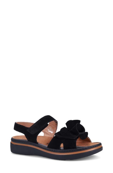 Frances Slingback Platform Wedge Sandal (Women)