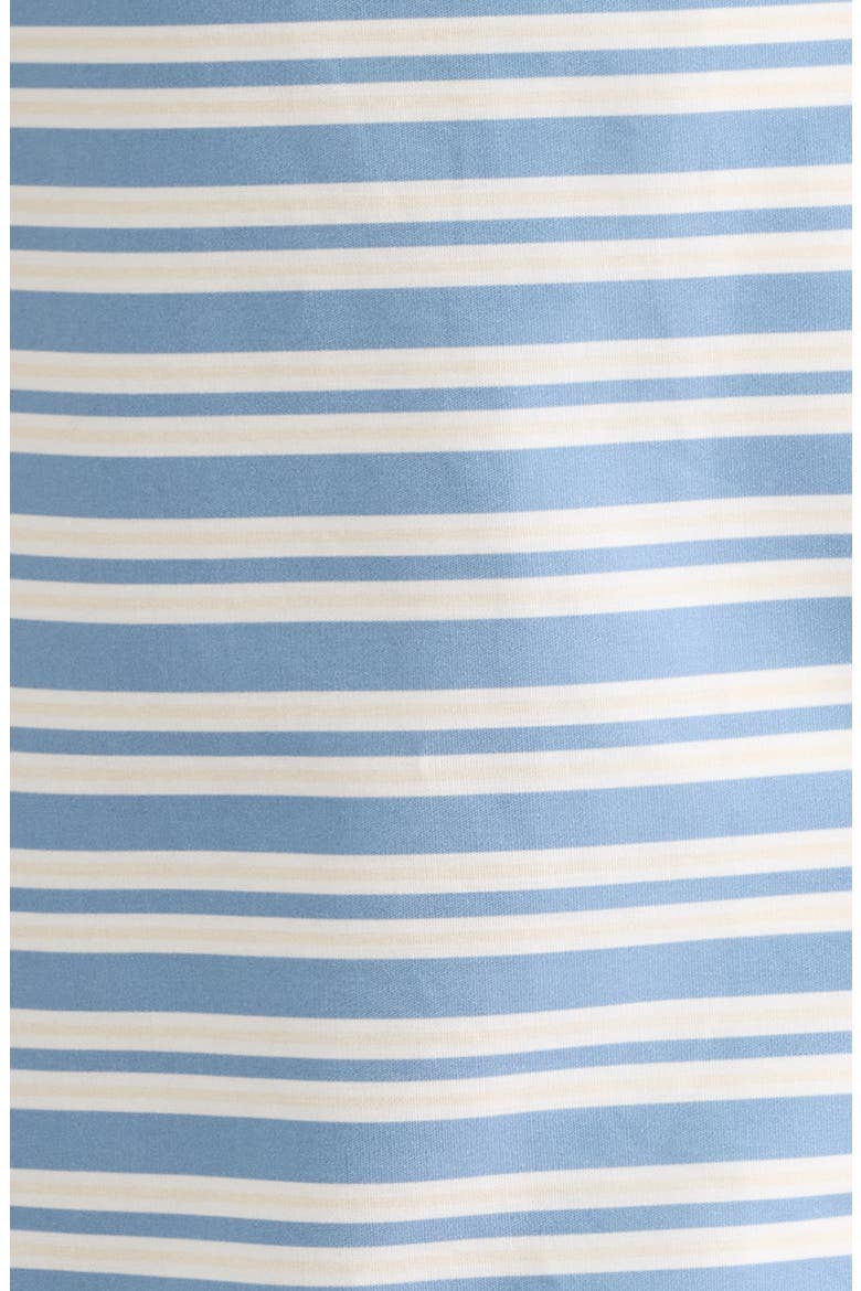Fraser Stripe Drop Waist Minidress, Alternate, color, BLUE STRIPE