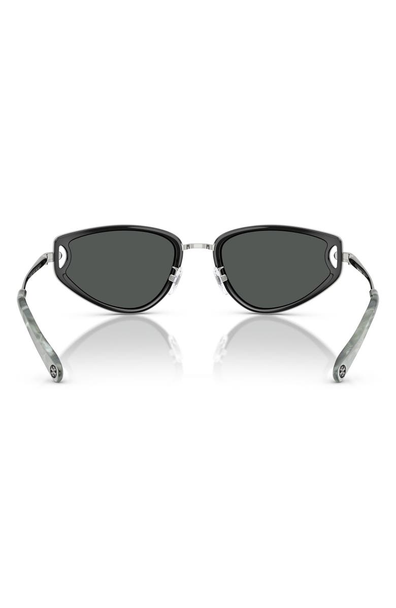 Tory Burch 53mm Cat Eye Sunglasses, Alternate, color, 