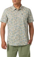 O'Neill Terrace Print Short Sleeve Button-Up Shirt