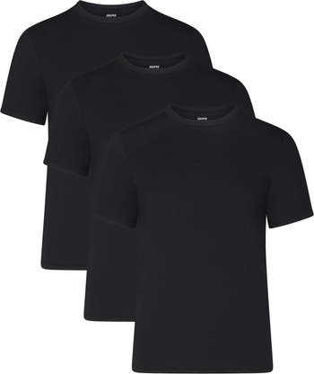 3-Pack Slim Fit Stretch Modal T-Shirts