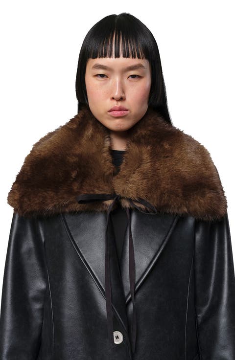 Eliza Faux Fur Collar