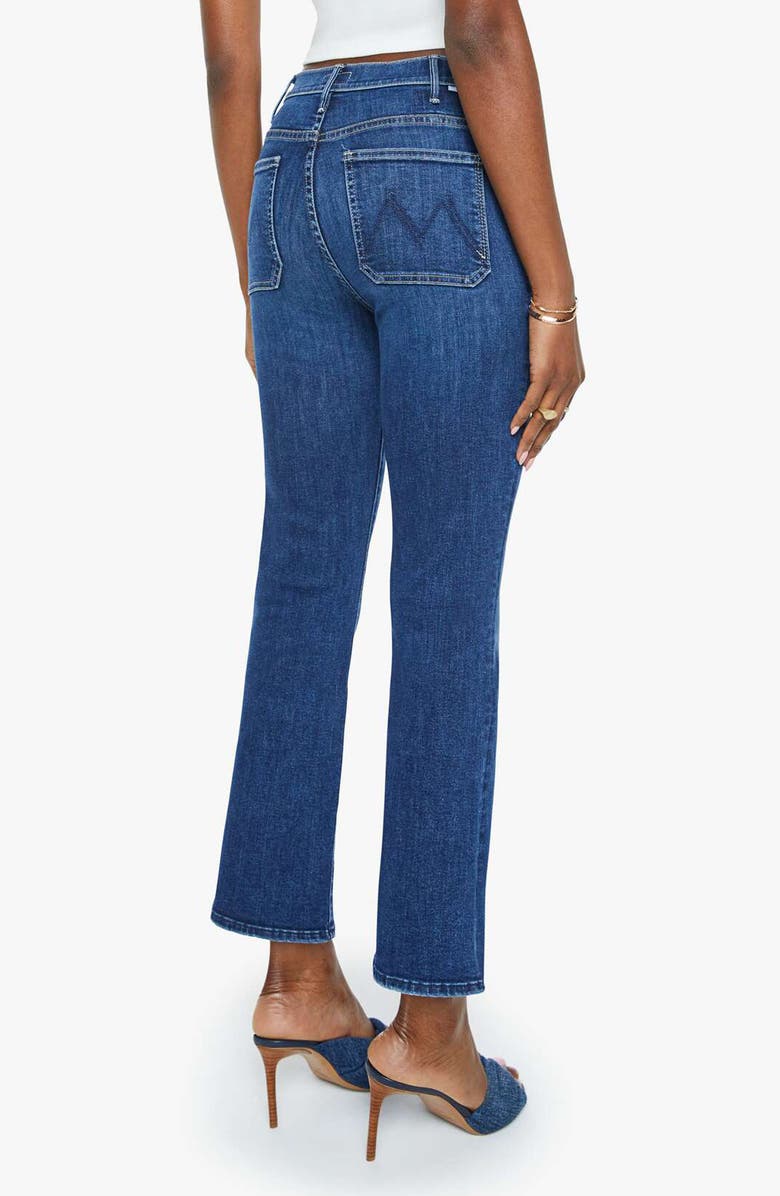 MOTHER The Hustler Patch Pocket Ankle Bootcut Jeans, Alternate, color,