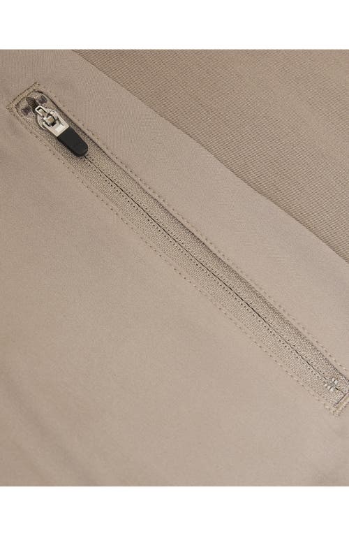 True Classic Water Repellent Coach's Jacket In Brown