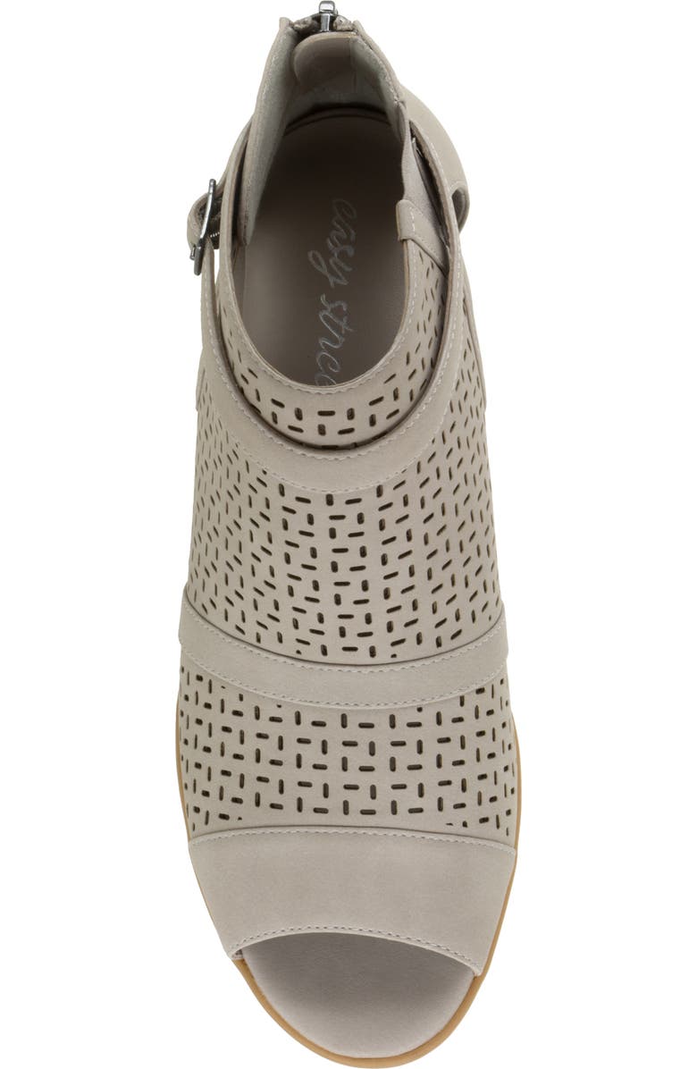 EASY STREET Carrigan Cutout Bootie - Multiple Widths Available, Alternate, color, Grey