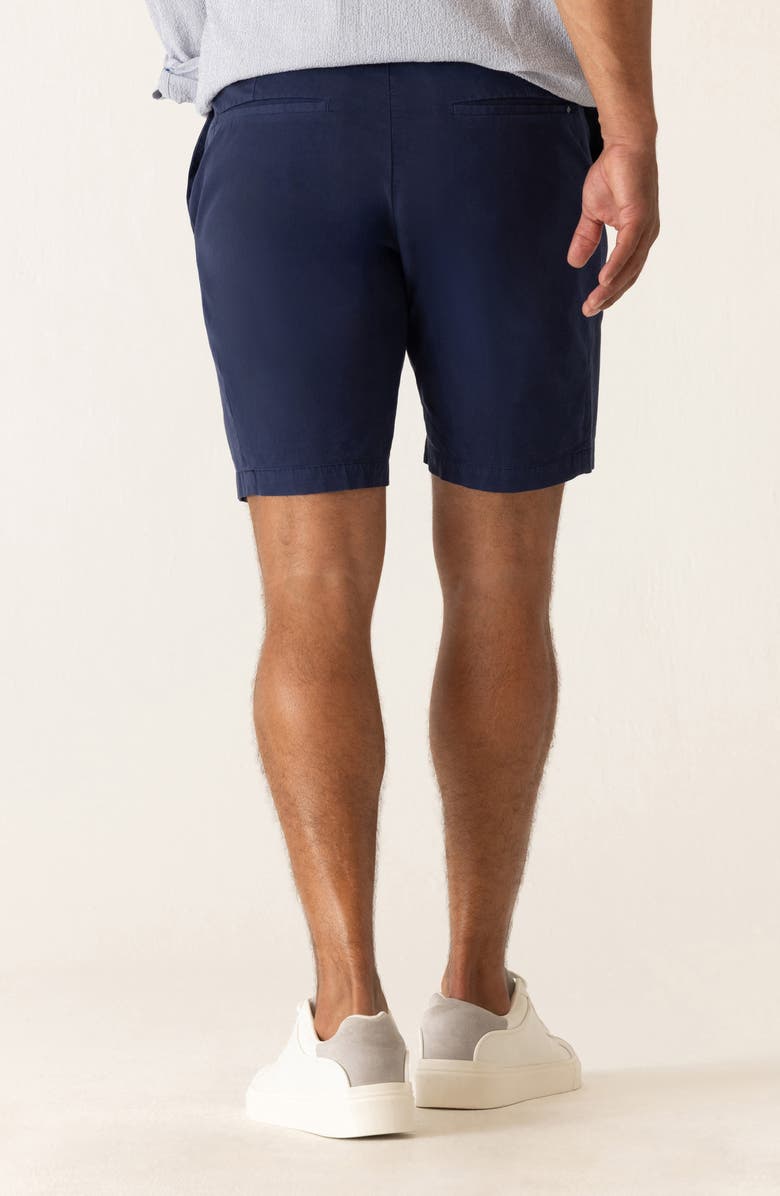 DEKE Galaxy 8.5-Inch Bermuda Flat Front Stretch Twill Shorts, Alternate, color, Indigo