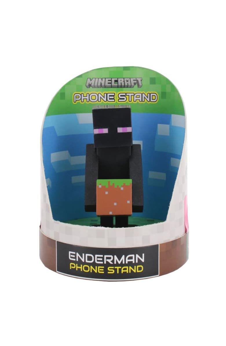Exquisite Gaming Minecraft 4 Inch Enderman Cable Guys Earbud and Phone Holder, Alternate, color, Multicolored