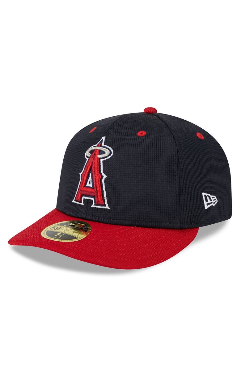 New Era Men's New Era  Navy Los Angeles Angels 2025 Batting Practice Low Profile 59FIFTY Fitted Hat, Alternate, color, 