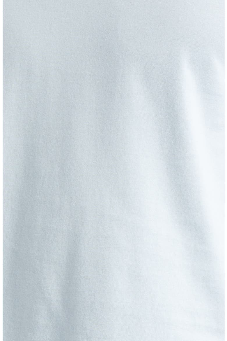 4-Bar Cotton Jersey T-Shirt, Alternate, color, LIGHT BLUE
