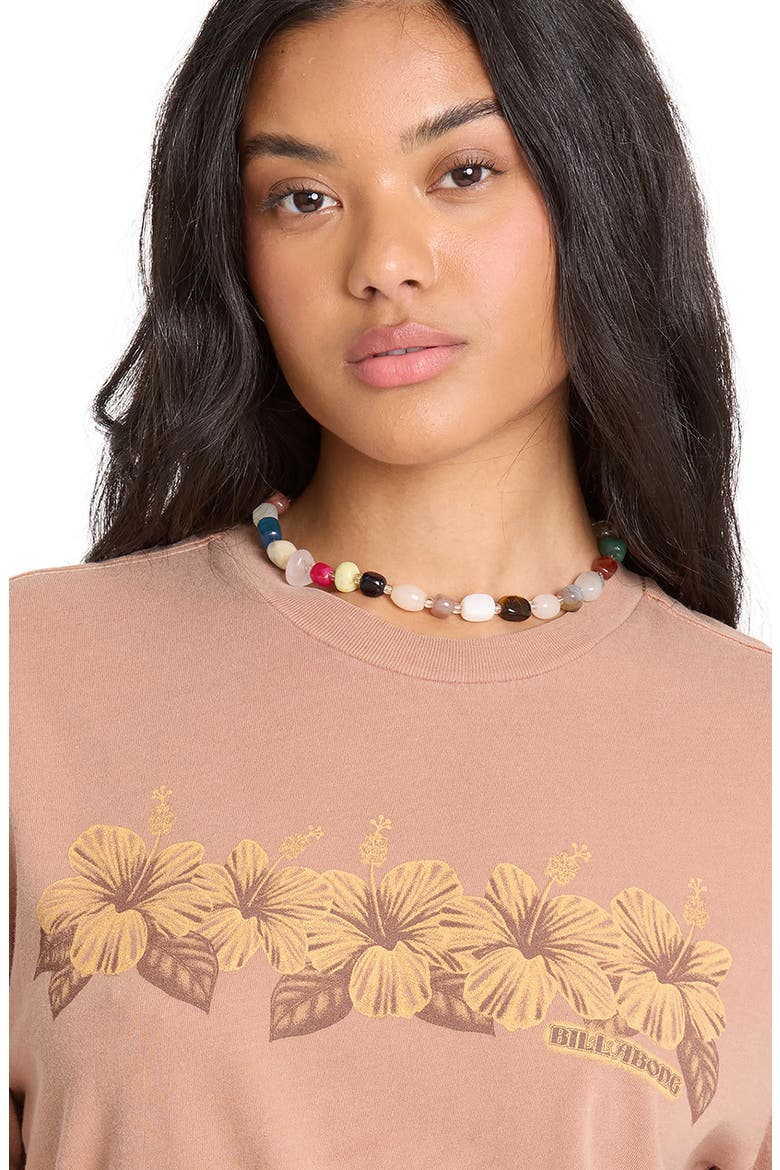 Hello Sundown Graphic T-Shirt, Alternate, color, SUGAR ALMOND