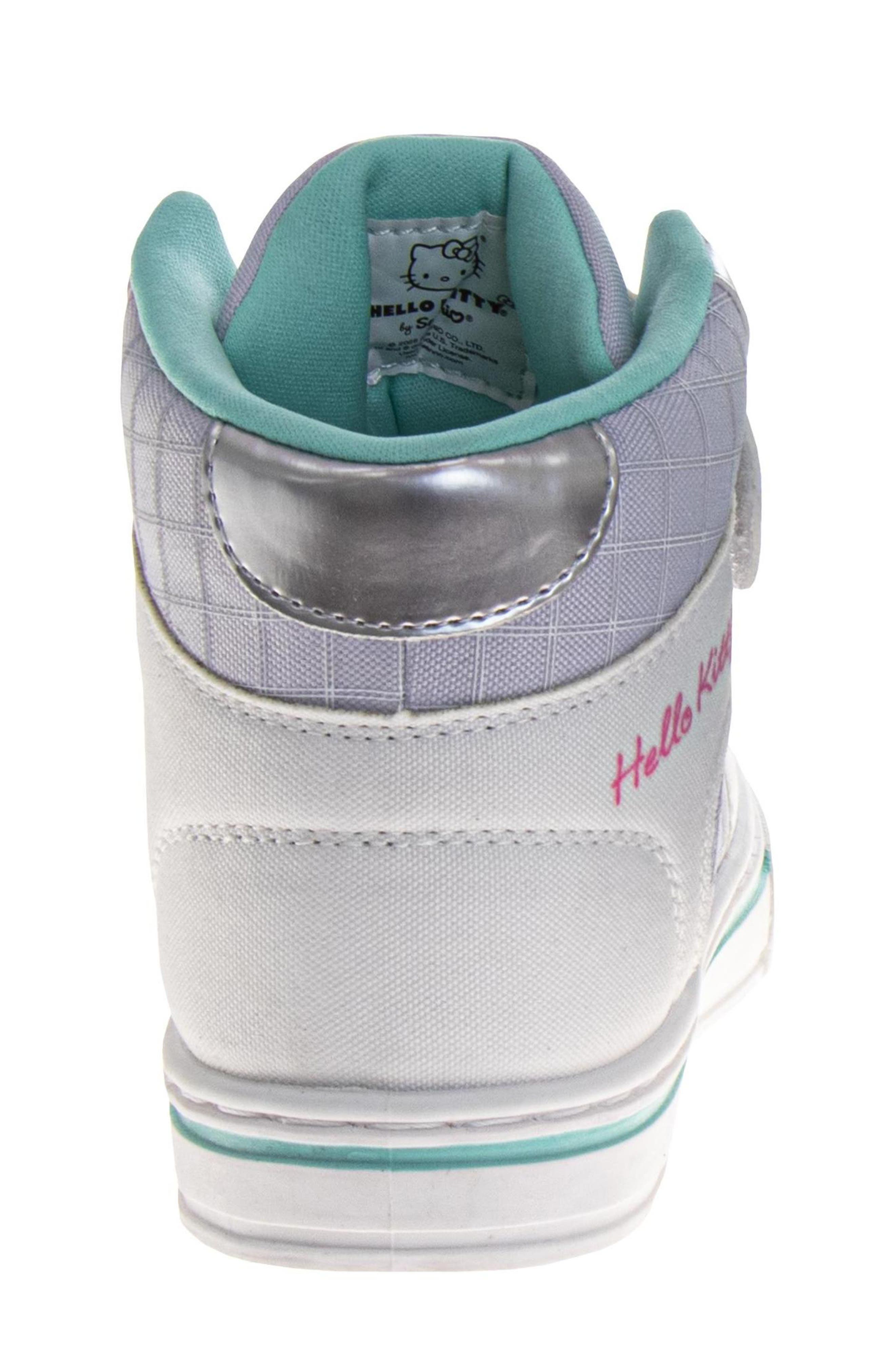 JOSMO Kids' Hello Kitty High Top Sneaker, Alternate, color, 