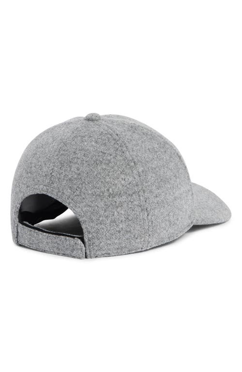 David & Young 'mama' Chenille Patch Baseball Cap In Gray